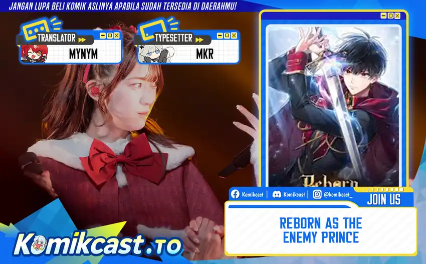Reborn as the Enemy Prince Chapter 103 halaman 1