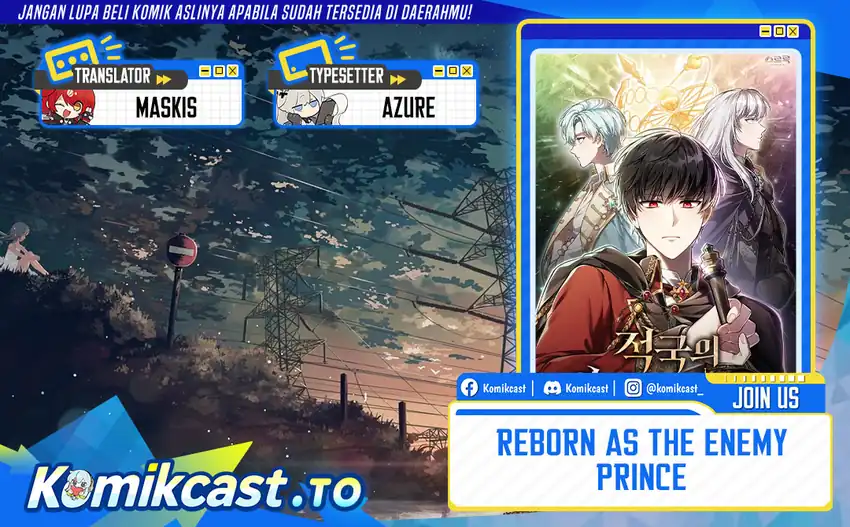 Reborn as the Enemy Prince Chapter 107 halaman 1