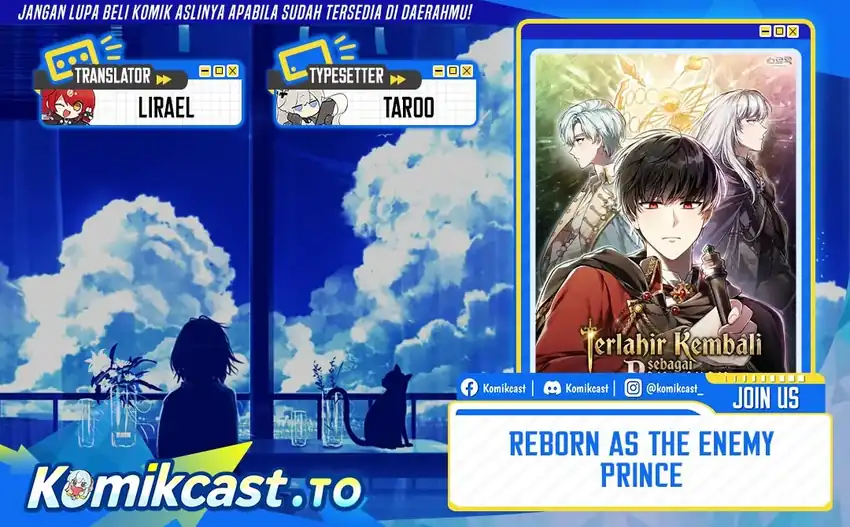 Reborn as the Enemy Prince Chapter 113 halaman 1