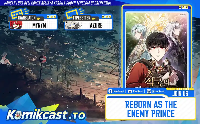 Reborn as the Enemy Prince Chapter 94 halaman 1