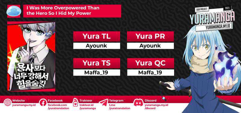 I was overpowered than the hero. I was overpowered than the hero