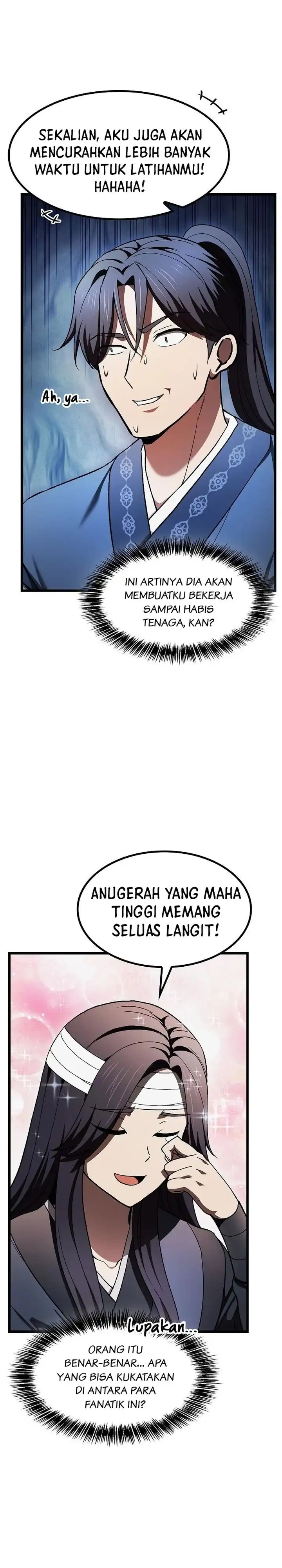 Who’s threatening you with a knife to make you a Heavenly Demon? (Did Someone Force You to Become the Heavenly Demon?) Chapter 15 halaman 45
