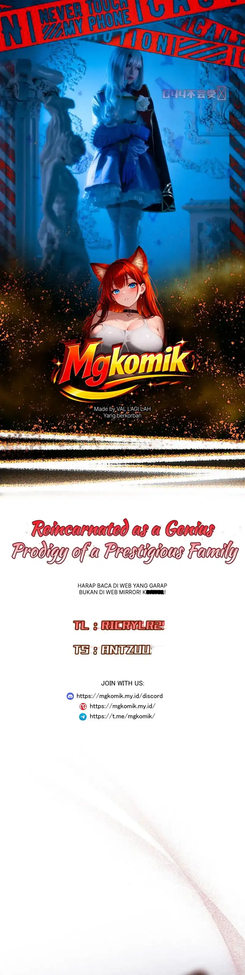 Reincarnated as a Genius Prodigy of a Prestigious Family Chapter 99 halaman 1