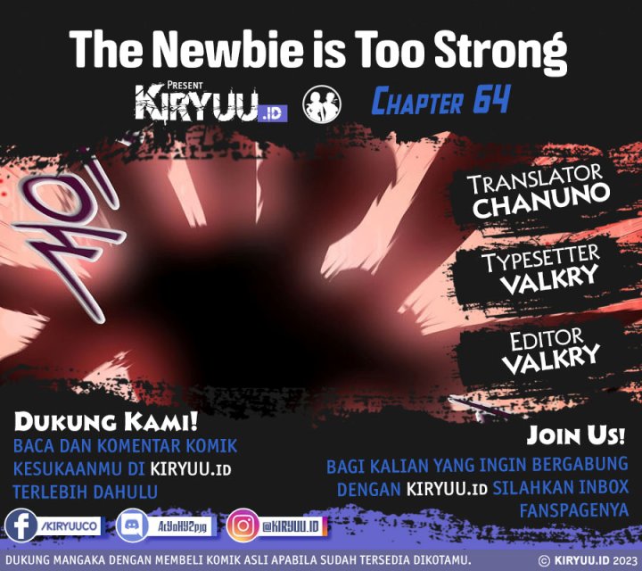 The Newbie Is Too Strong Chapter 64 halaman 1