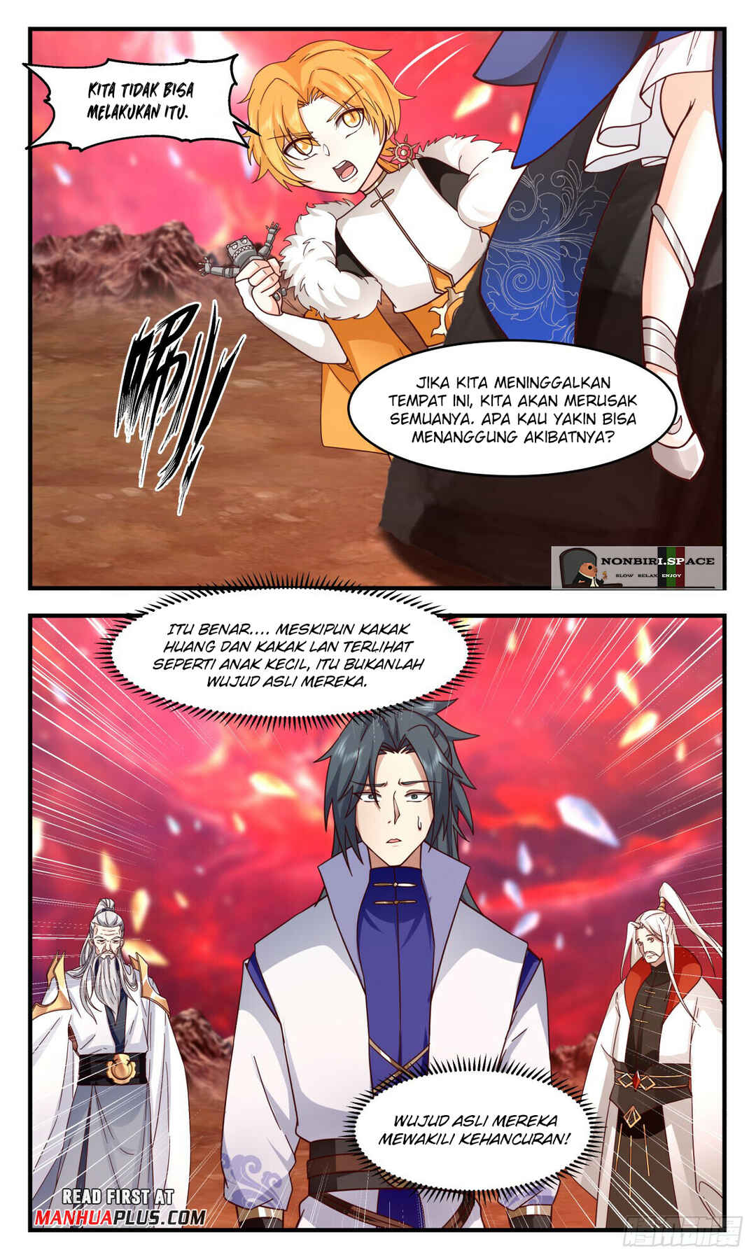 Martial Peak Chapter 3017 halaman 3