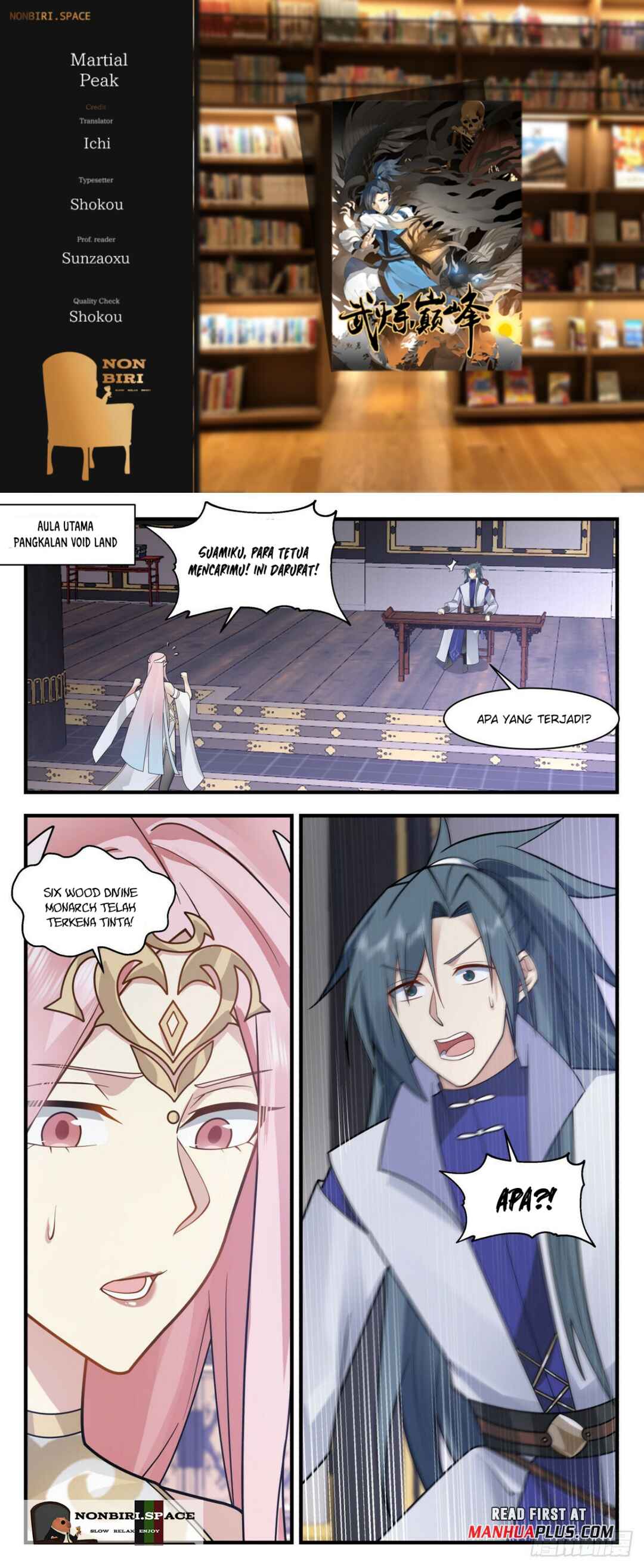 Martial Peak Chapter 3018 halaman 1