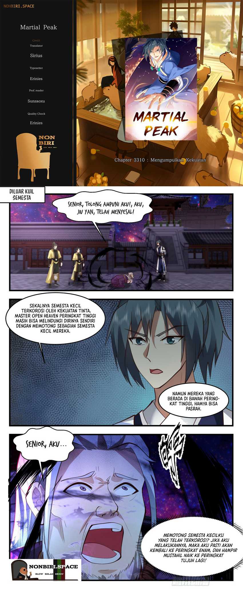 Martial Peak Chapter 3310 halaman 1