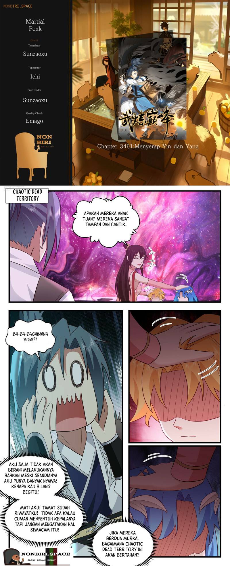Martial Peak Chapter 3461 halaman 1