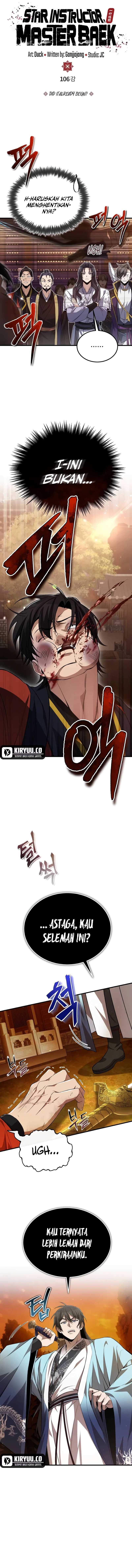 Number One Star Instructor Master Baek Chapter 106 halaman 3