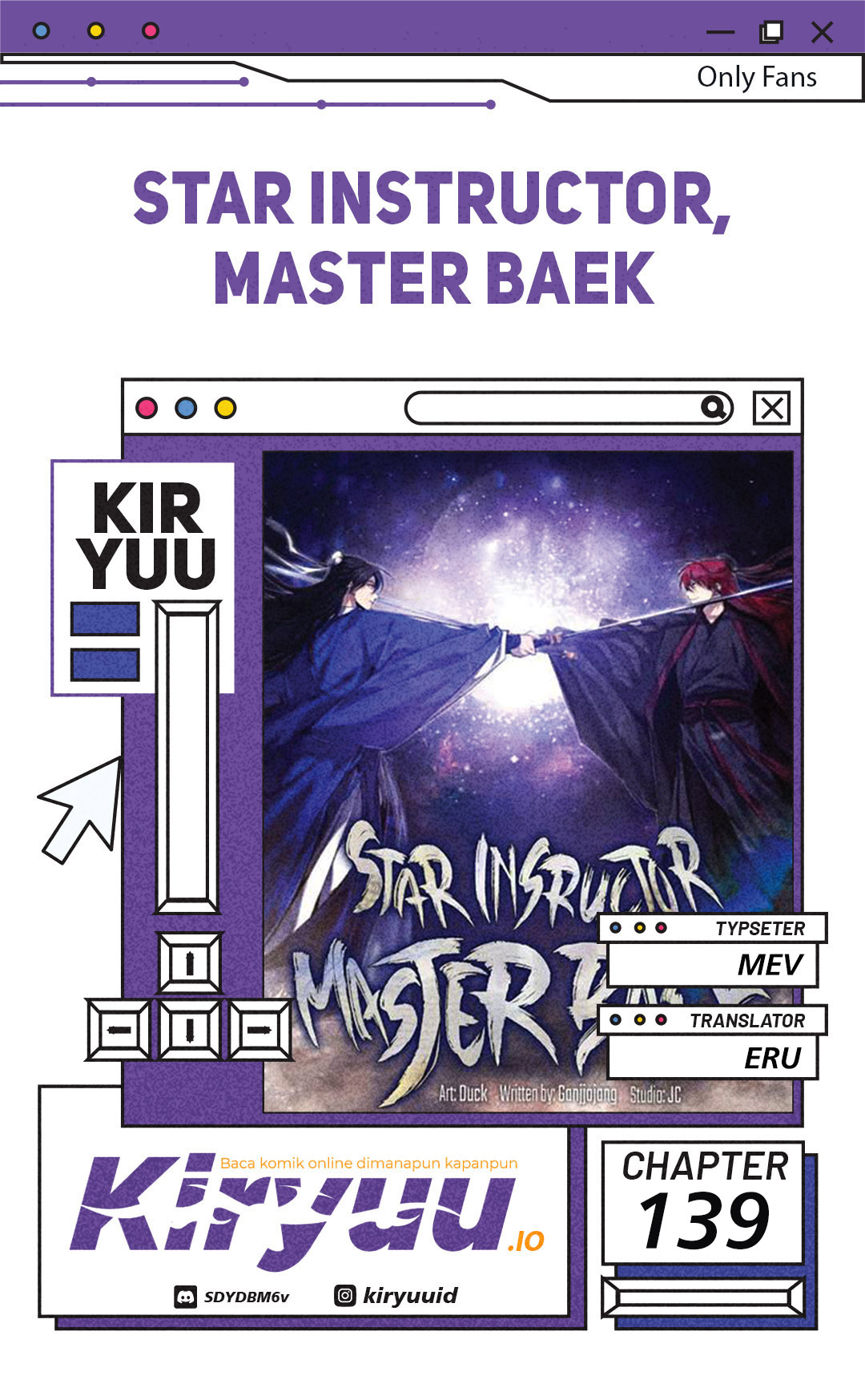 Number One Star Instructor Master Baek Chapter 139 halaman 1