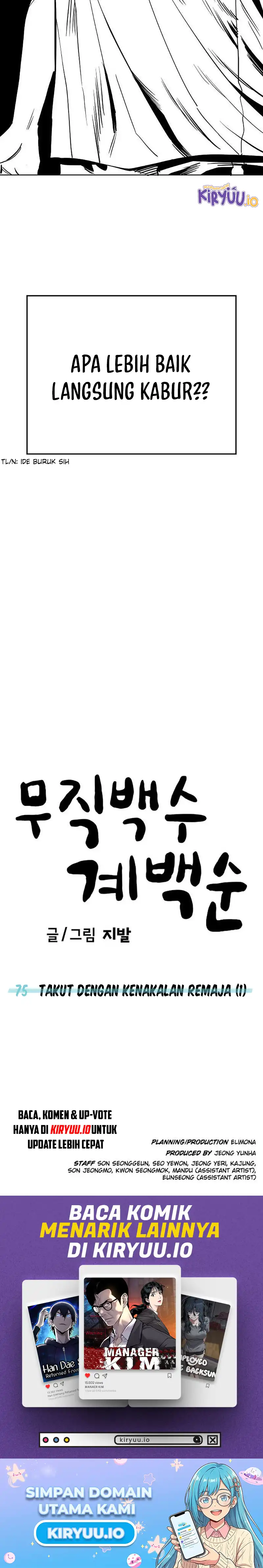 Unemployed Gye Baek Soon Chapter 75 halaman 14