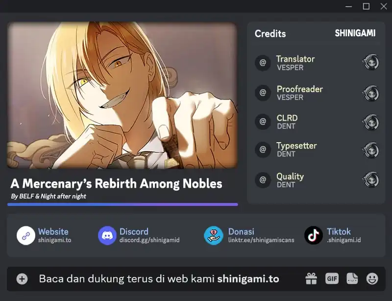 Reincarnated as the Archduke’s Son (A Mercenary’s Rebirth Among Nobles) Chapter 32 halaman 1