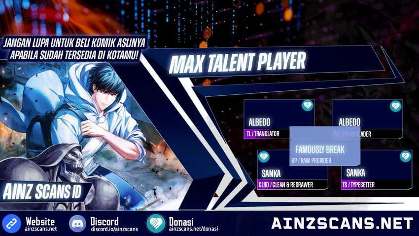 Max Talent Player Chapter 36 halaman 1