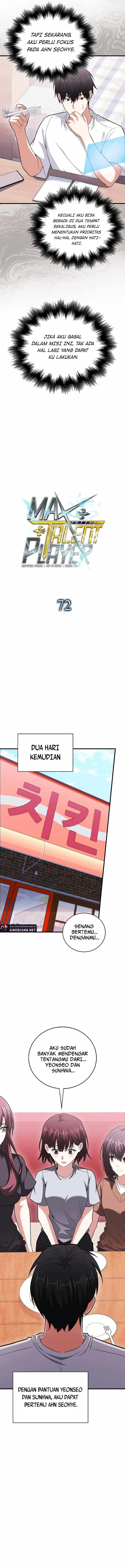 Max Talent Player Chapter 72 halaman 11