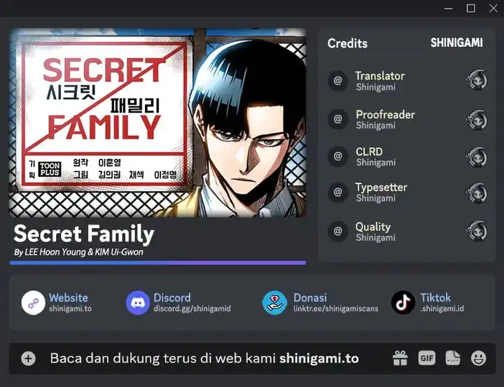 Secret Family Chapter 30 halaman 1
