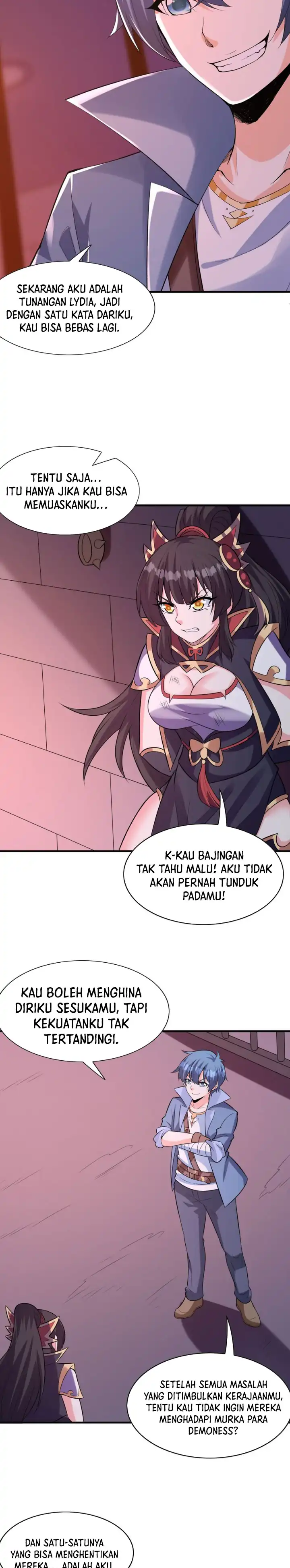 My Harem Is Entirely Female Demon Villains Chapter 100 halaman 8