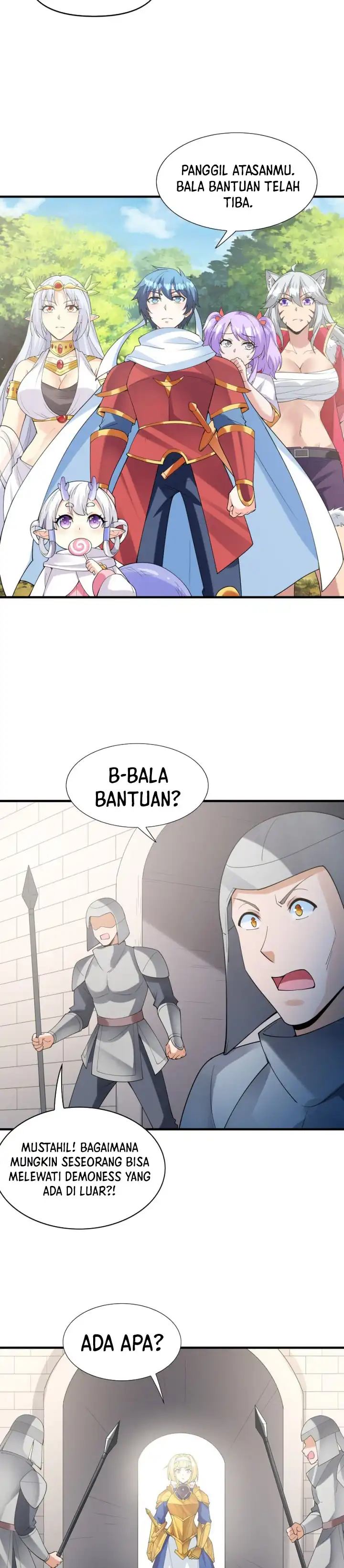 My Harem Is Entirely Female Demon Villains Chapter 105 halaman 7