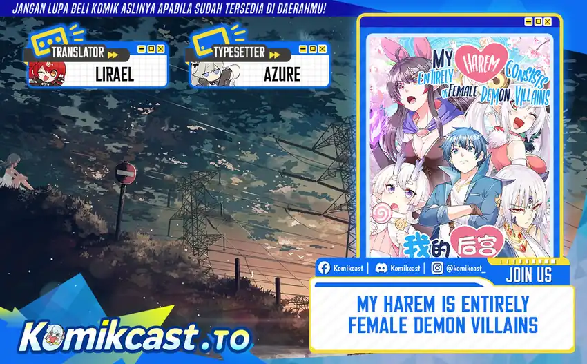 My Harem Is Entirely Female Demon Villains Chapter 108 halaman 1