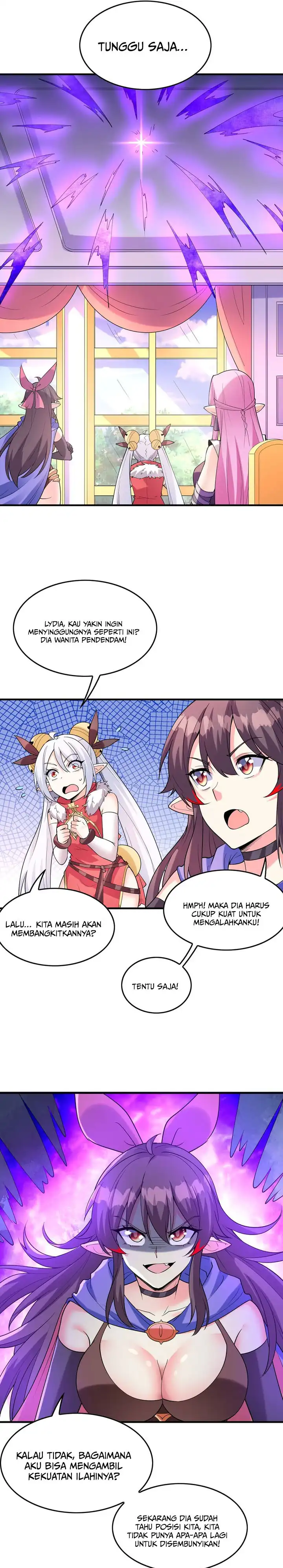 My Harem Is Entirely Female Demon Villains Chapter 112 halaman 10