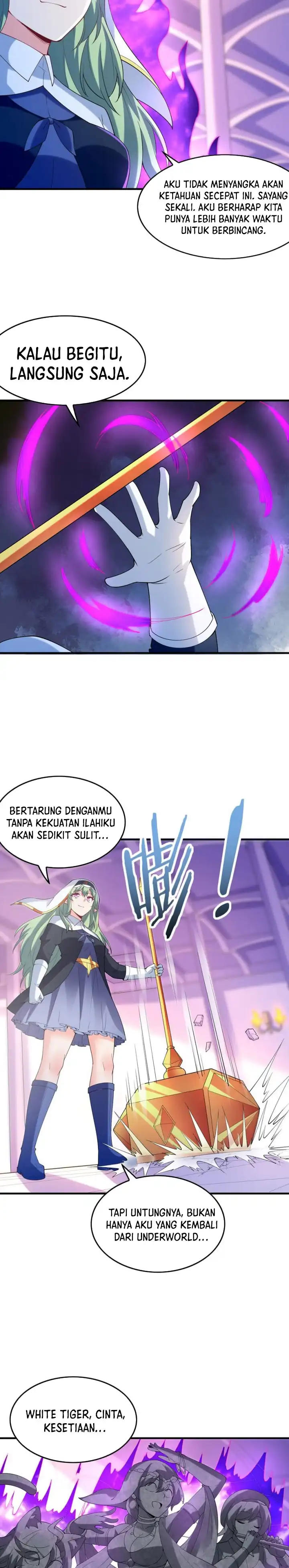 My Harem Is Entirely Female Demon Villains Chapter 116 halaman 8