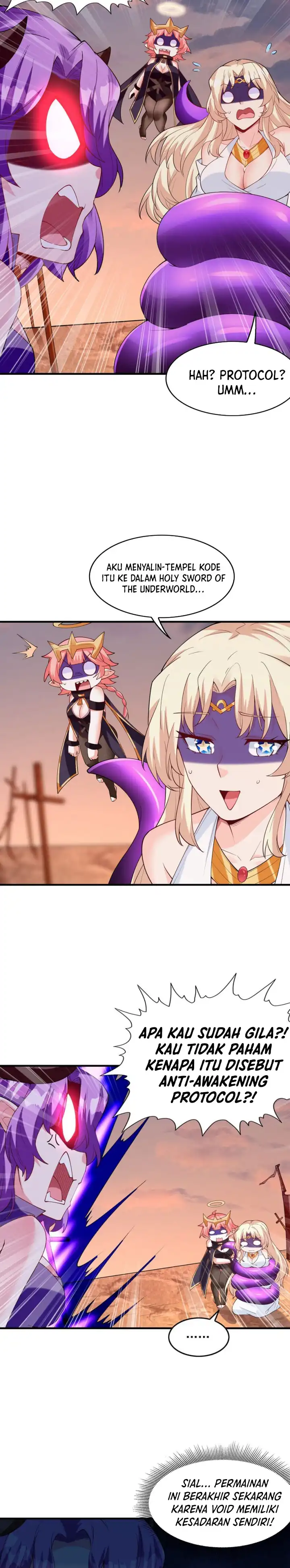 My Harem Is Entirely Female Demon Villains Chapter 121 halaman 4