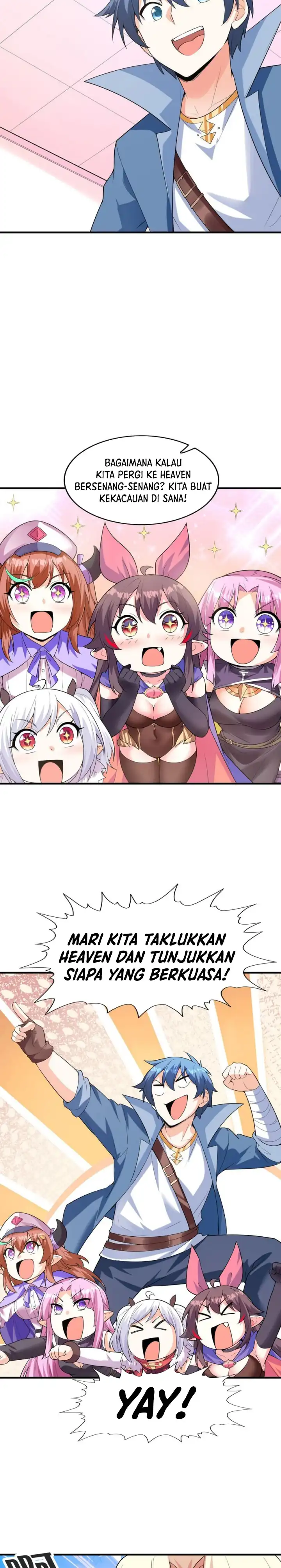 My Harem Is Entirely Female Demon Villains Chapter 123 halaman 19