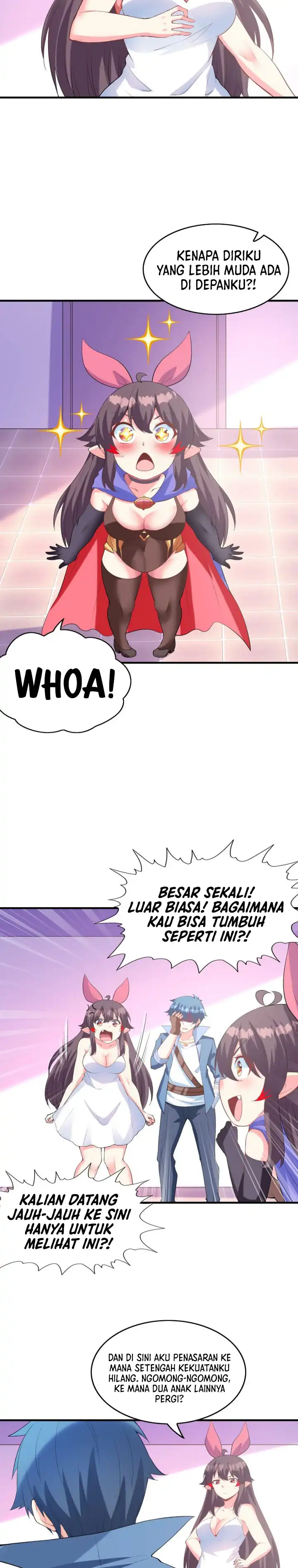 My Harem Is Entirely Female Demon Villains Chapter 132 halaman 8