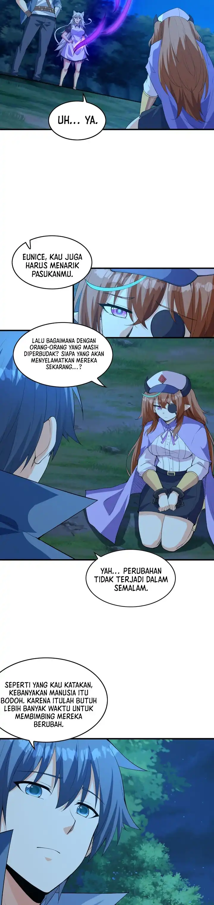 My Harem Is Entirely Female Demon Villains Chapter 150 halaman 6