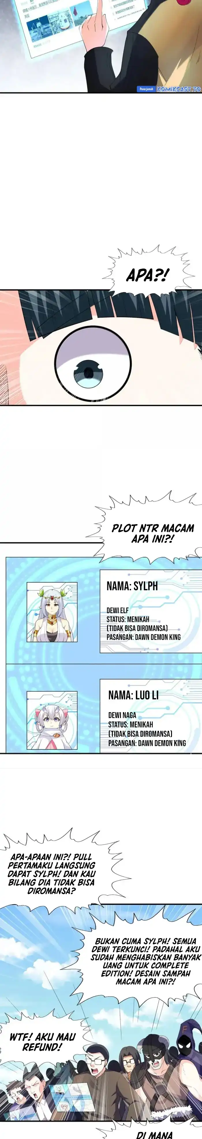 My Harem Is Entirely Female Demon Villains Chapter 165 halaman 12