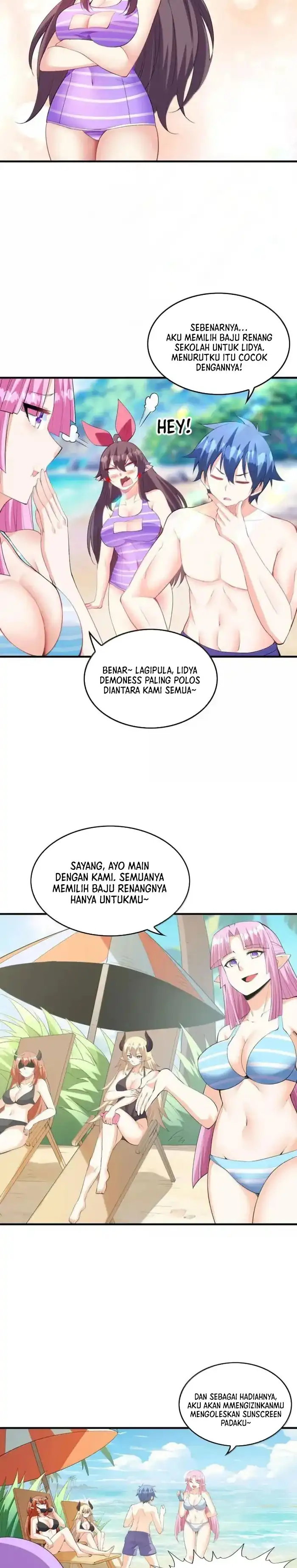 My Harem Is Entirely Female Demon Villains Chapter 171 halaman 8