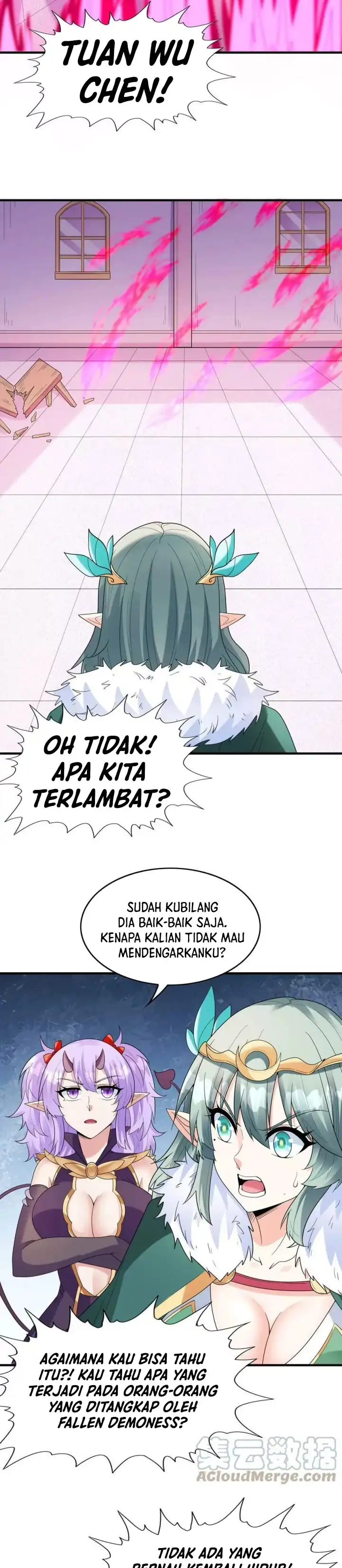 My Harem Is Entirely Female Demon Villains Chapter 78 halaman 19