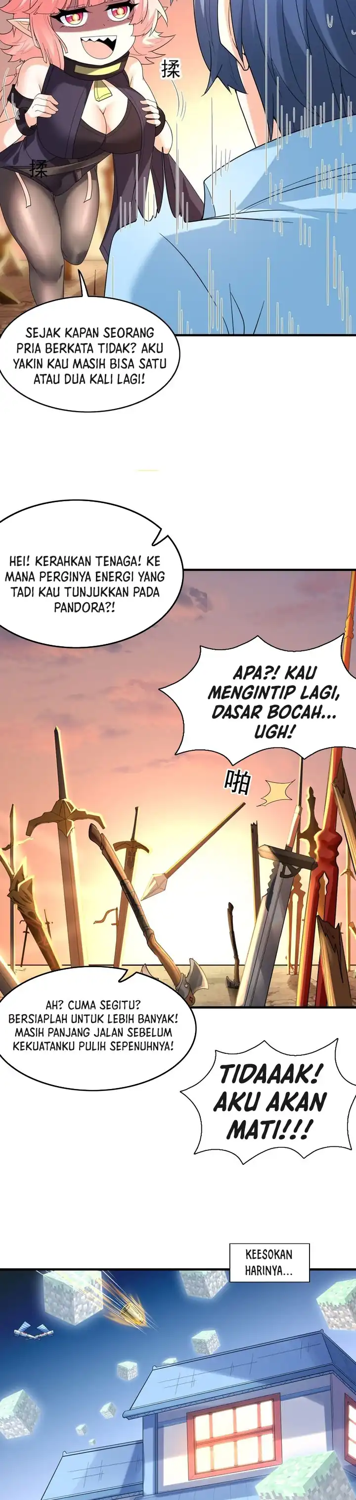 My Harem Is Entirely Female Demon Villains Chapter 82 halaman 21