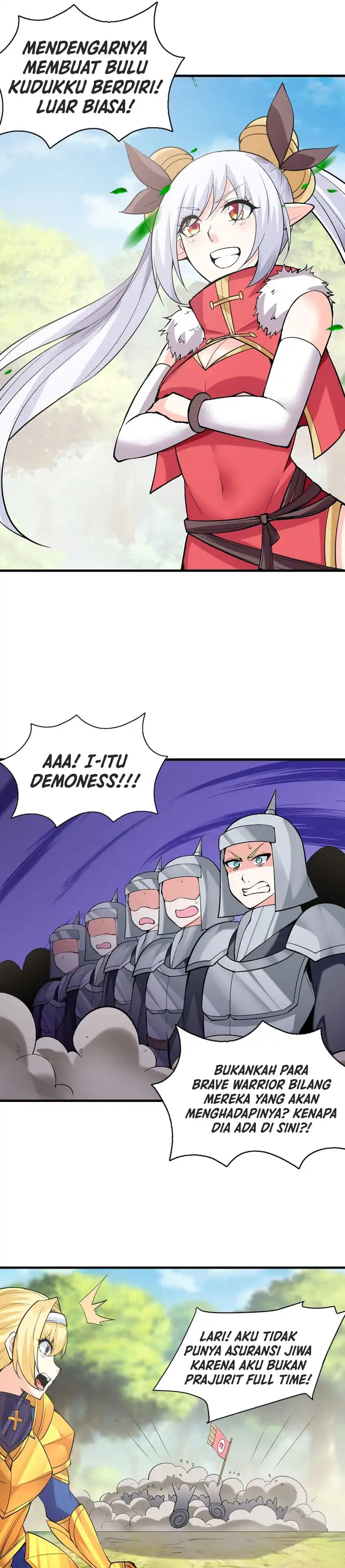 My Harem Is Entirely Female Demon Villains Chapter 87 halaman 23