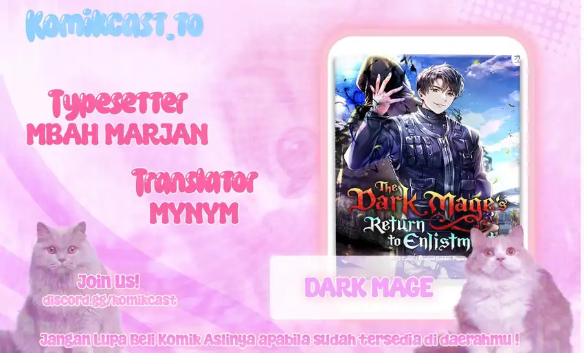The Dark Mage’s Return to Enlistment Chapter 74 halaman 1