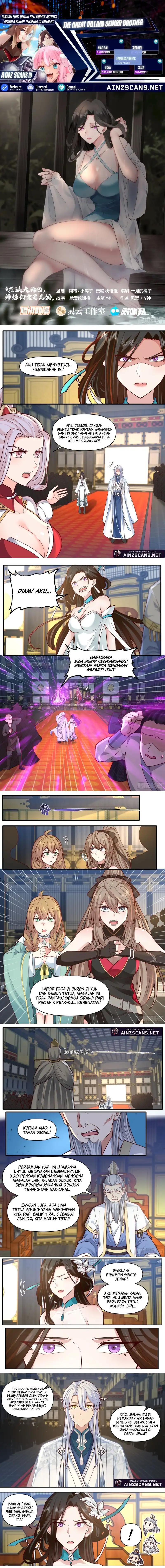 The Great Villain Senior Brother and All of His Yandere Junior Sisters Chapter 164 halaman 1