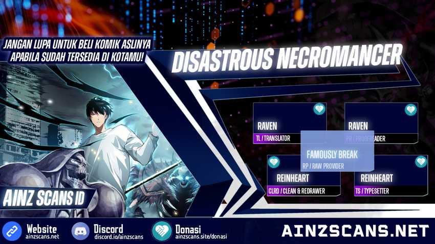 Disastrous Necromancer Chapter 151 halaman 1
