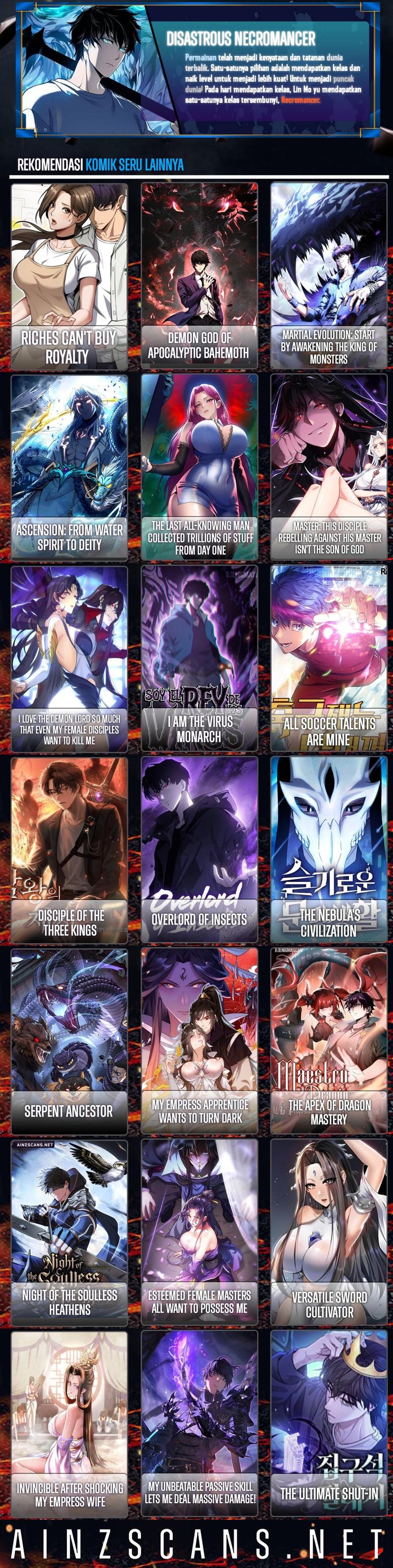Disastrous Necromancer Chapter 191 halaman 10