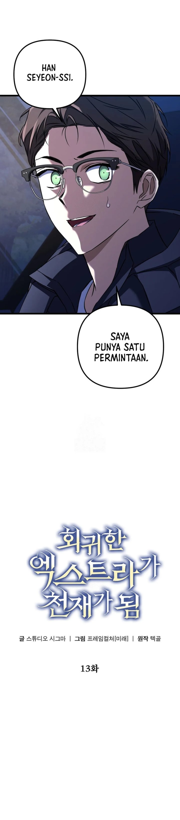 The Regressed Extra Becomes a Genius Chapter 13 halaman 3