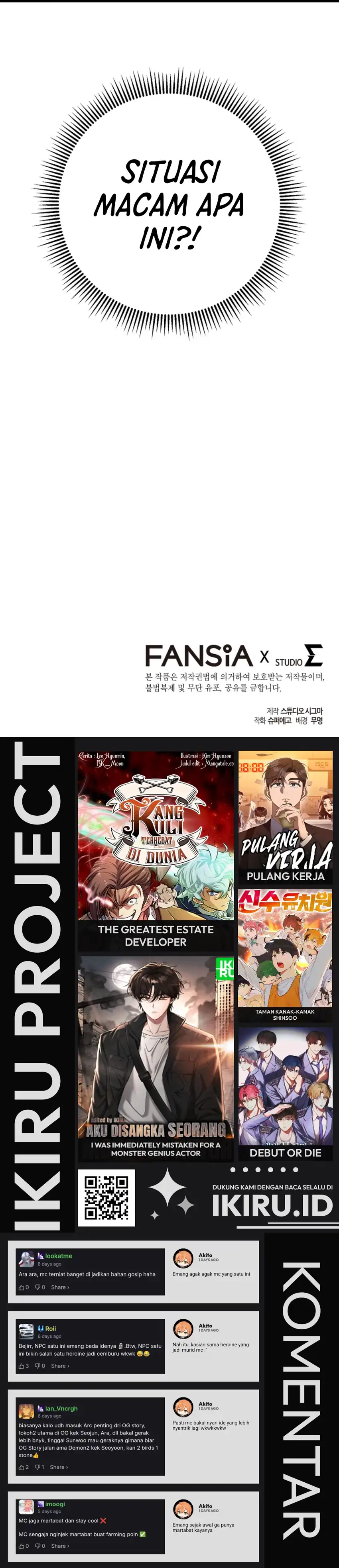 The Regressed Extra Becomes a Genius Chapter 29 halaman 57