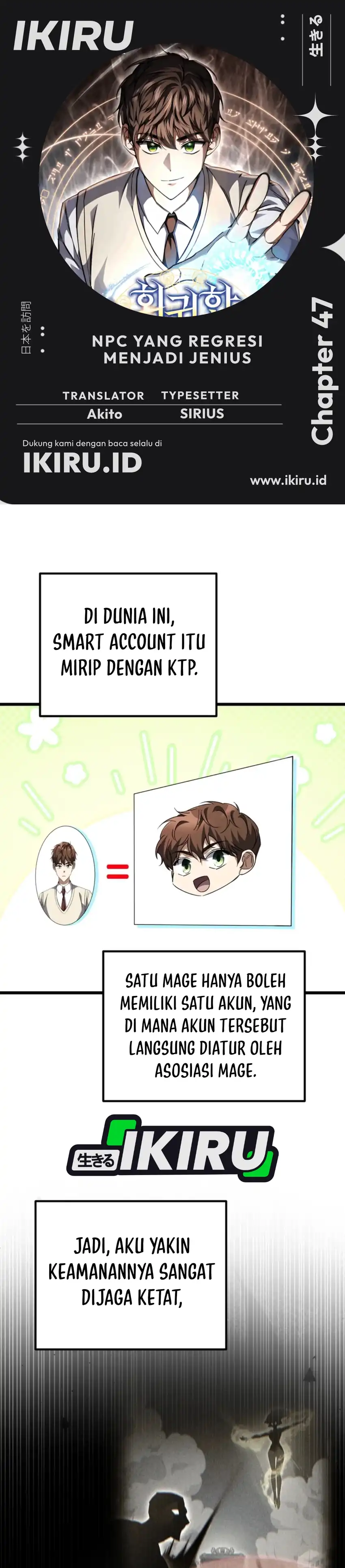 The Regressed Extra Becomes a Genius Chapter 47 halaman 1