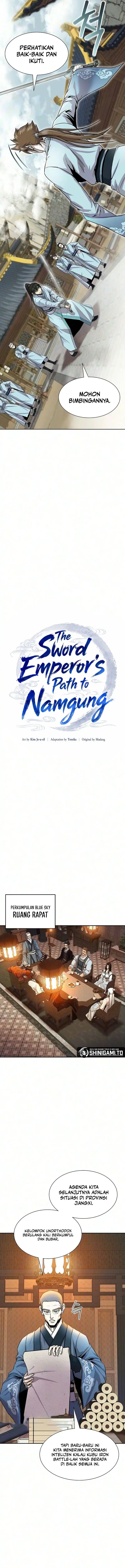 The Sword Emperor’s Path To Namgung Chapter 10 halaman 3