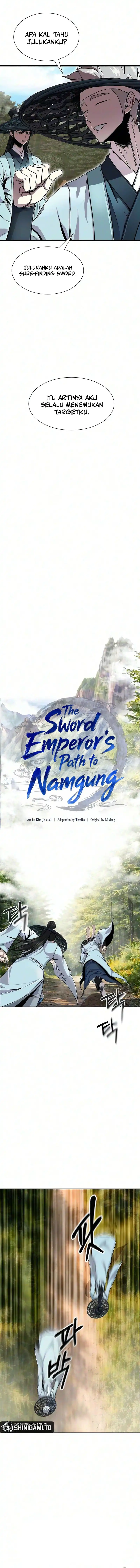 The Sword Emperor’s Path To Namgung Chapter 13 halaman 3