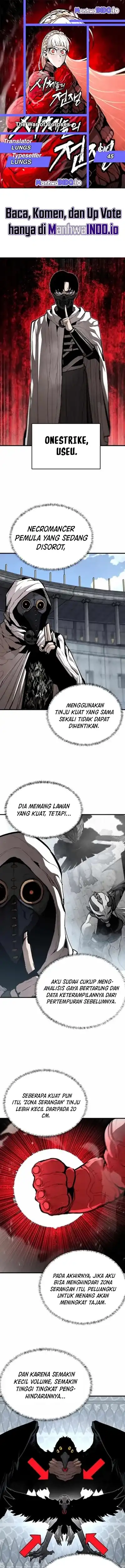 War of Corpses Chapter 45 halaman 1
