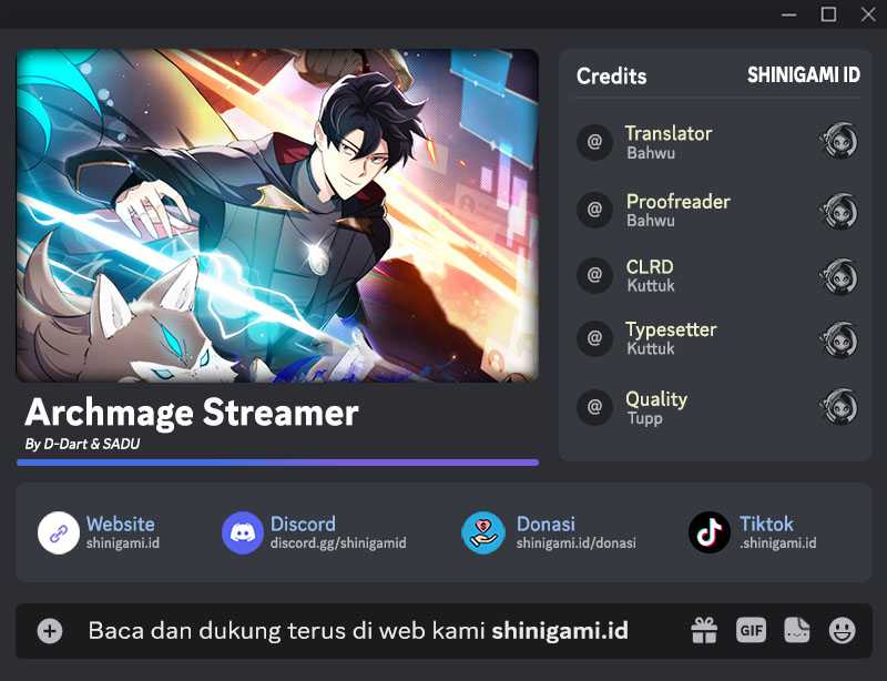 Archmage Streamer Chapter 83 halaman 1