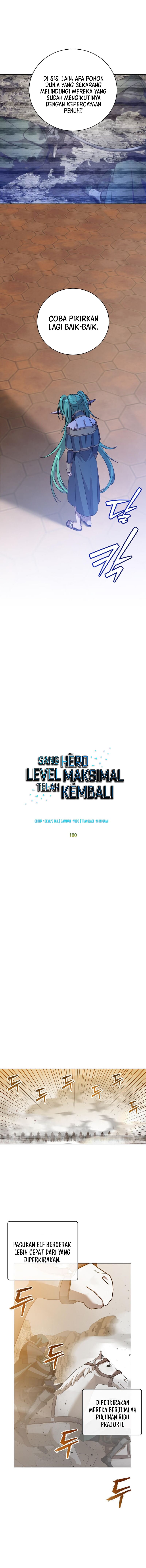 The MAX leveled hero will return! Chapter 180 halaman 8