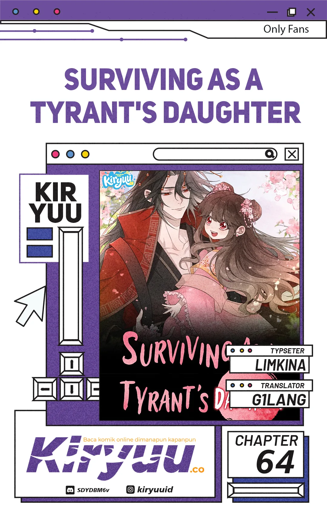 Surviving as a Tyrant’s Daughter Chapter 64 halaman 1