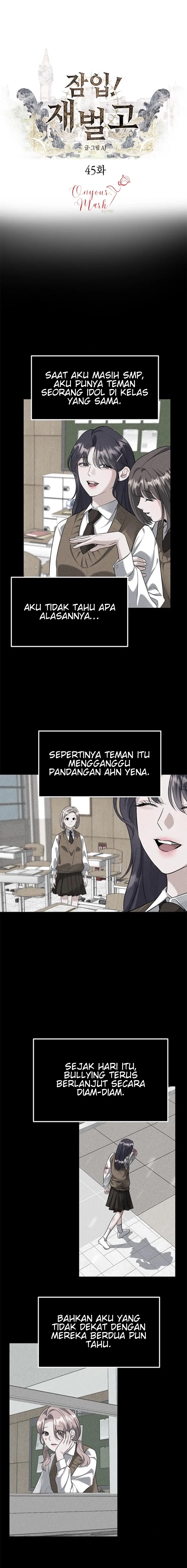 Undercover! Chaebol High School Chapter 45 halaman 2