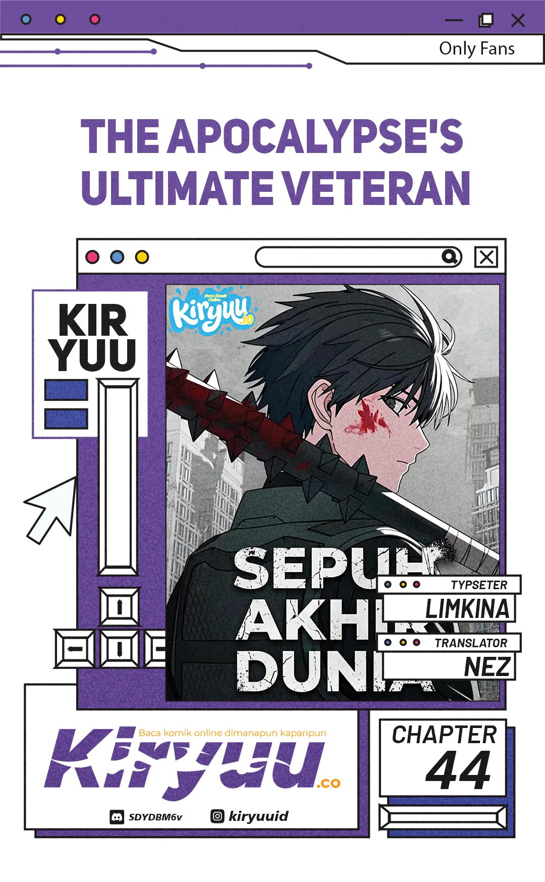 The Apocalypse’s Ultimate Veteran Chapter 44 halaman 1