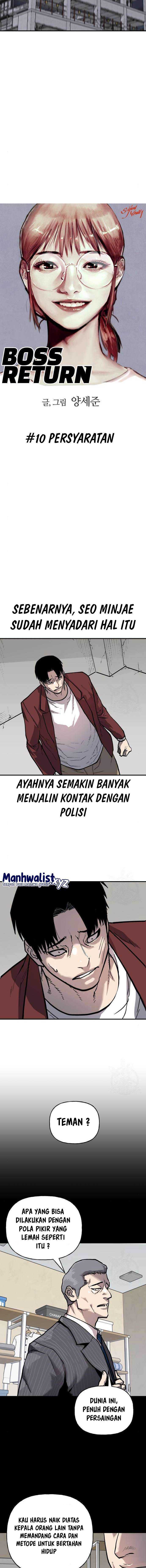 Boss Return Chapter 10 halaman 3