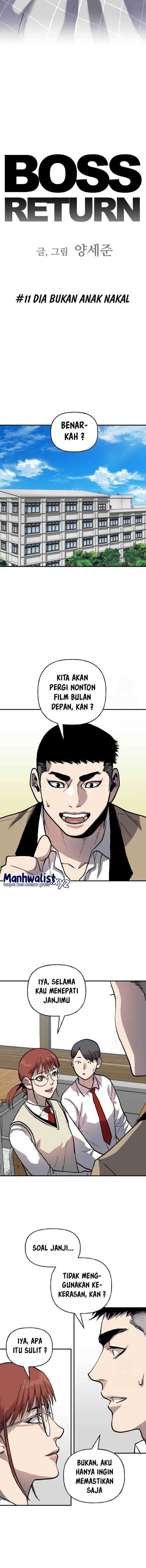 Boss Return Chapter 11 halaman 5